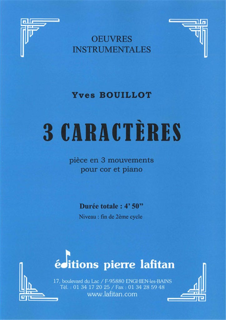 3 Caractères